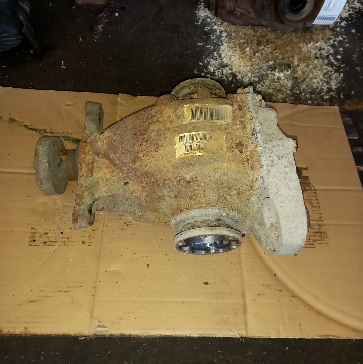 BMW 5 (E60 / E61) Rear axle differential 756207201 33107562712 Rear axle differential BM...
