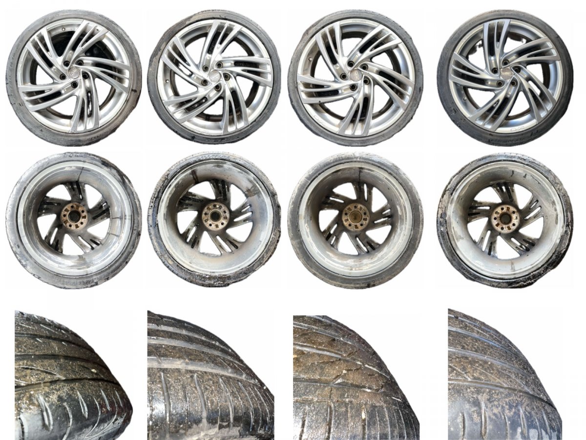 Honda Civic Rim set With Tyres 4 pcs Rim set With Tyres 4 pcs HONDA CIVIC VIII (FN, ...