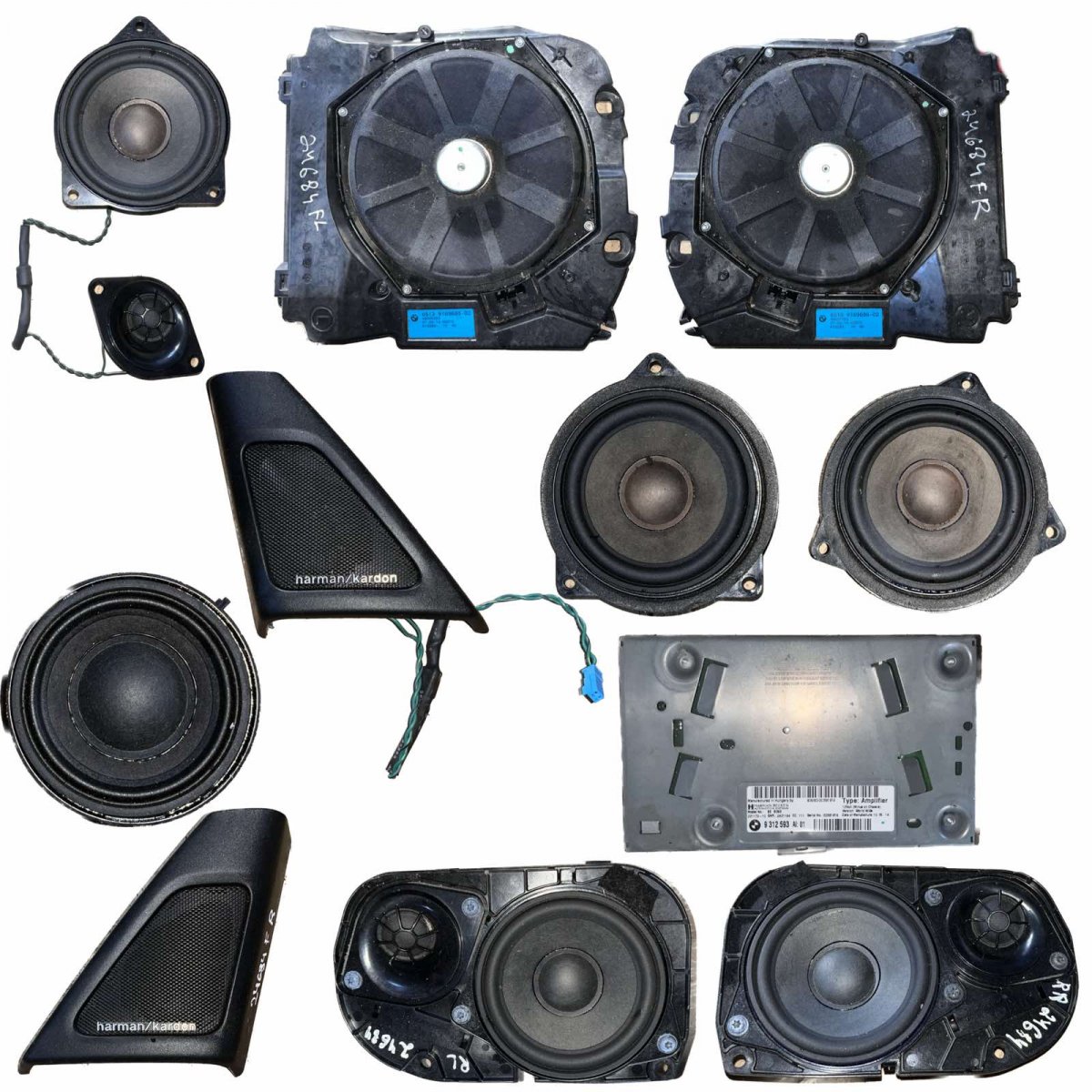 BMW 5 (F10 / F11) Set of loudspeakers Set of loudspeakers BMW 5 (F10, F11) (2010-2017...