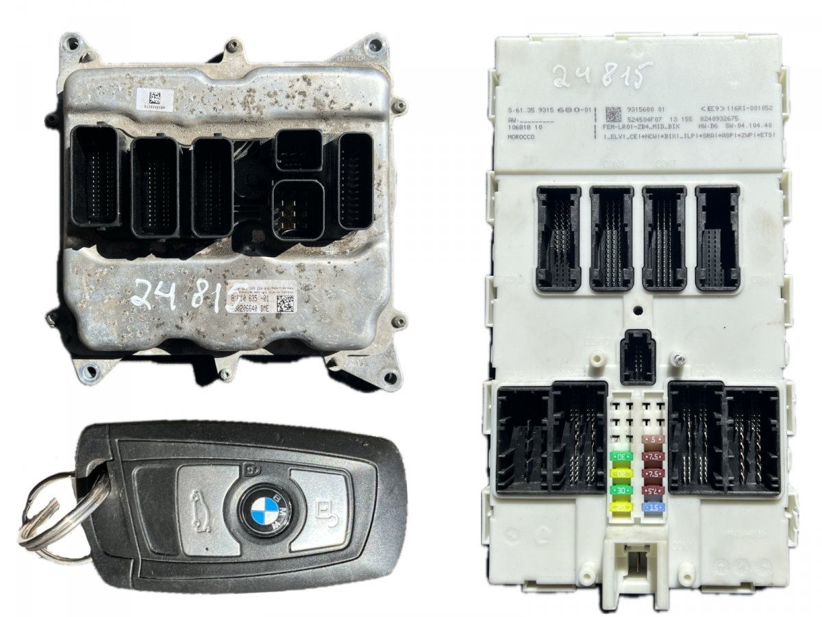 BMW 3 (E90 / E91 / E92 / E93) Engine Control Unit / module (ECU) 861063501 6135931568001 6135931568001 861063501...