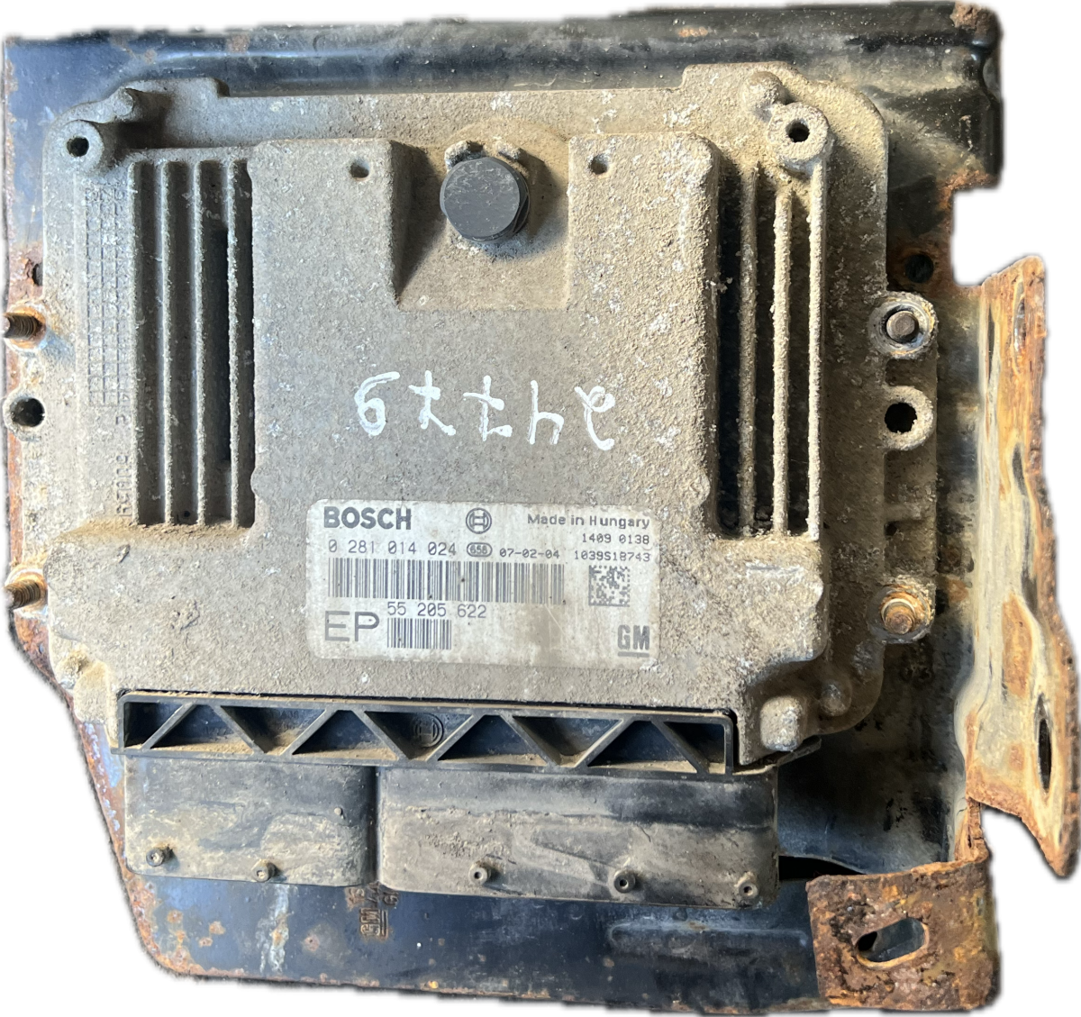 Opel Zafira (B) Engine Control Unit / module (ECU) Engine Control Unit / module (ECU) OPEL ZAFIRA ...