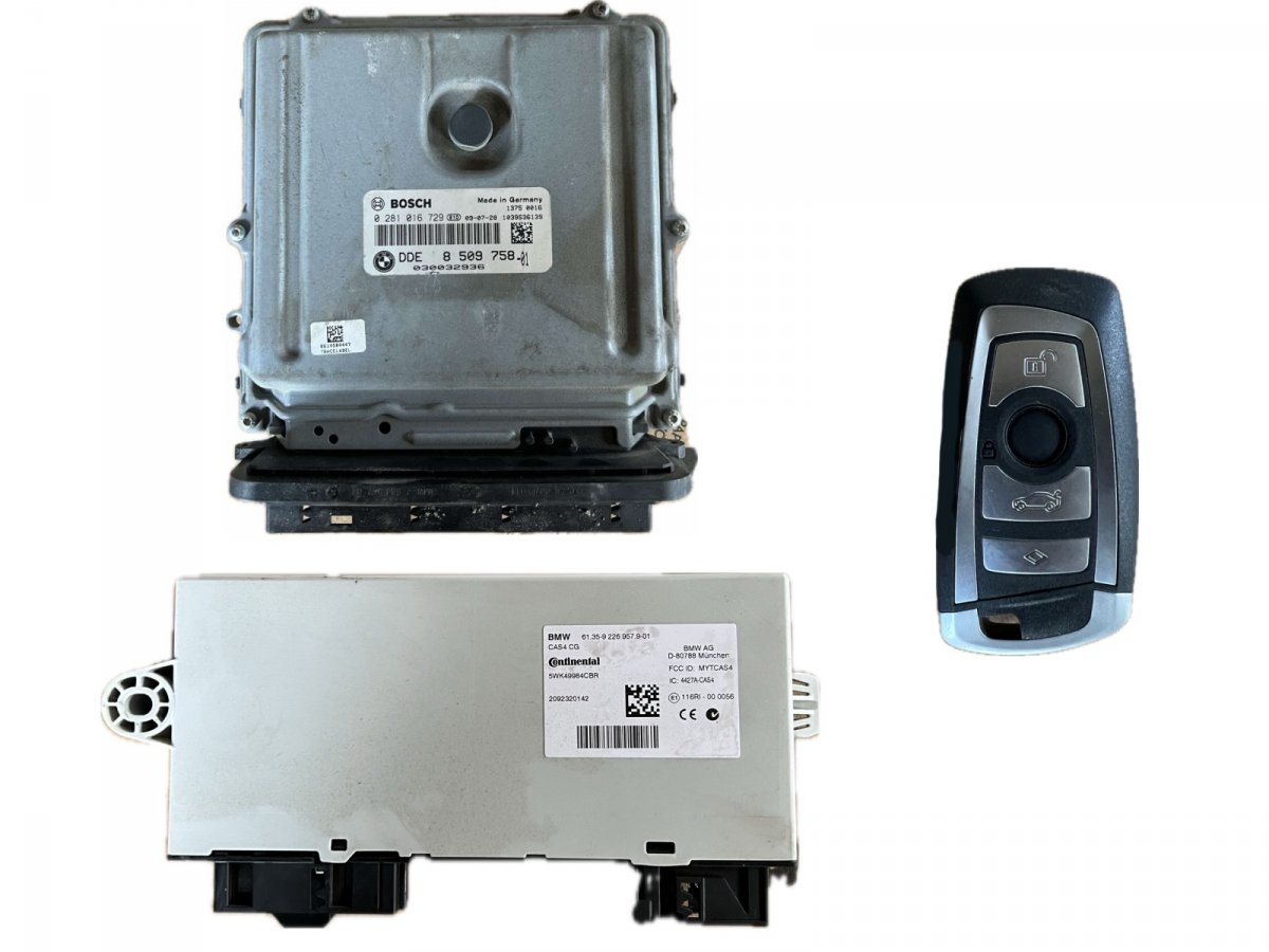 BMW 5 (E60 / E61) Engine Control Unit / module (ECU) 5WK49984CBR 0281016729 0281016729 Engine Contro...