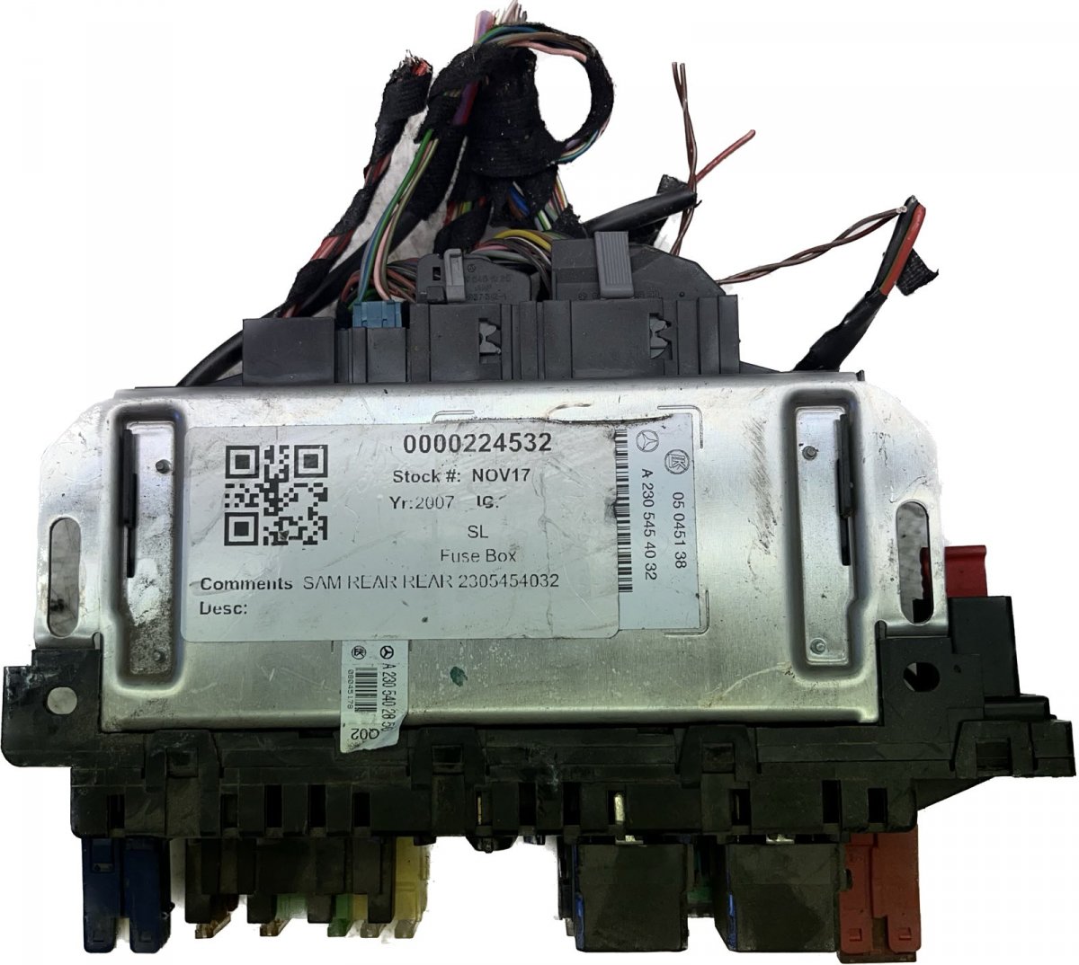 Mercedes-Benz A (W168) Body control module (BCM) Body control module (BCM) MERCEDES-BENZ SL-CLAS...