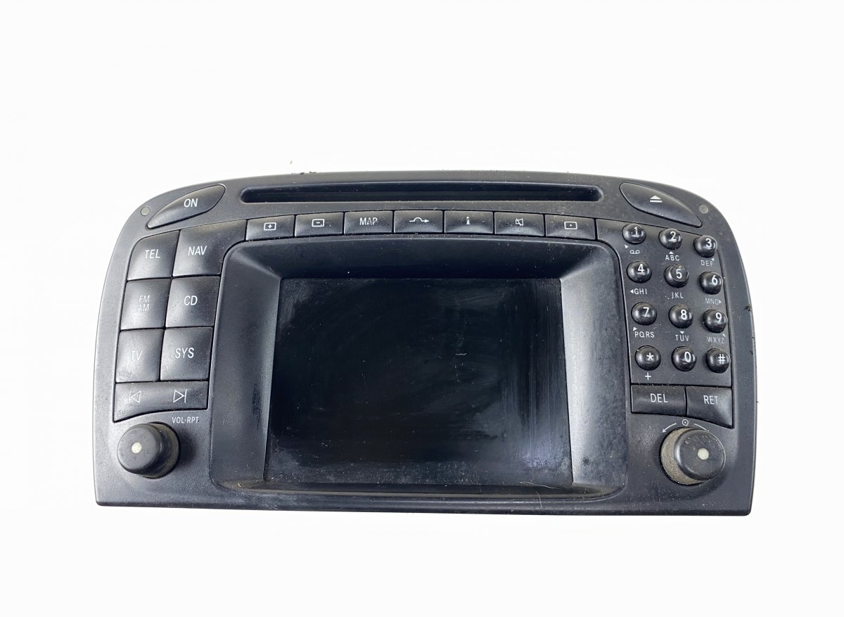 Mercedes-Benz A (W168) Raadio juhtplokk 7612001523 8618001514 Radio MERCEDES-BENZ SL-CL...