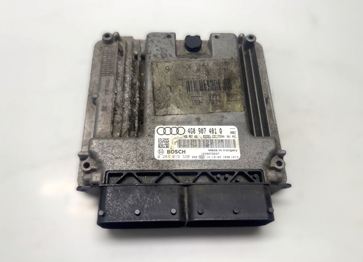 Audi A6 (C7) Engine Control Unit / module (ECU) 4G0907401Q 0281019320 Engine Control Unit / mod...