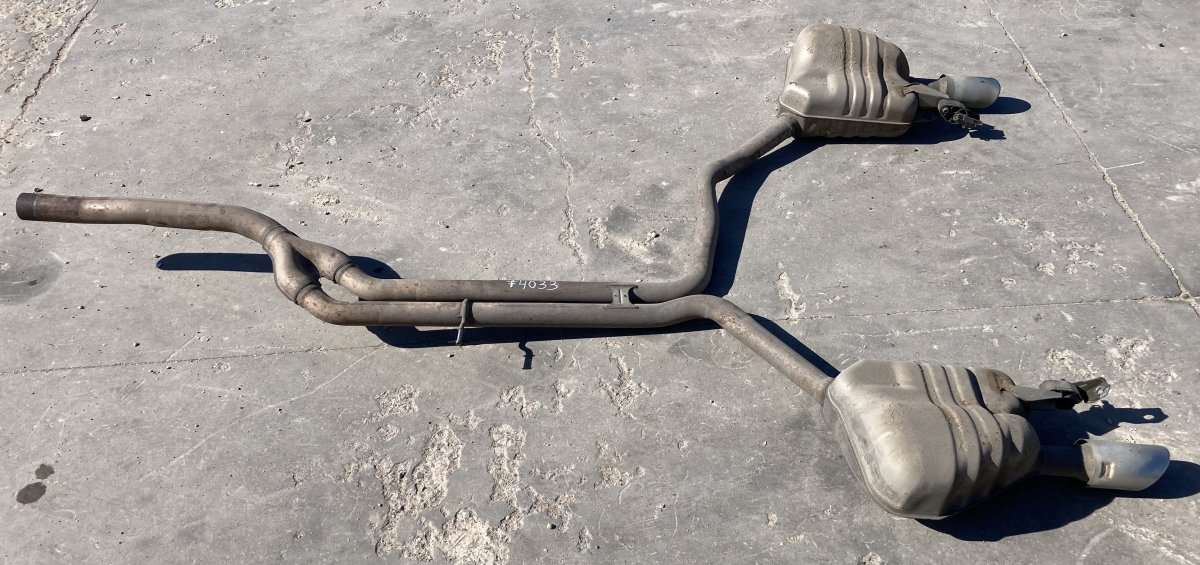 Audi A6 (C7) Exhaust system complete 4G0253611M 4G0253612M Exhaust system complete A...