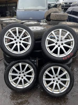 7JX17 ET45 D54.1 5X100 Fälgsats Med Däck 4 st TOYOTA AVENSIS (T250) (2003-2008)