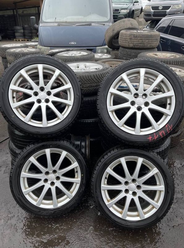 7JX17 ET45 D54.1 5X100 Rim set With Tyres 4 pcs TOYOTA AVENSIS (T250) (2003-2008)