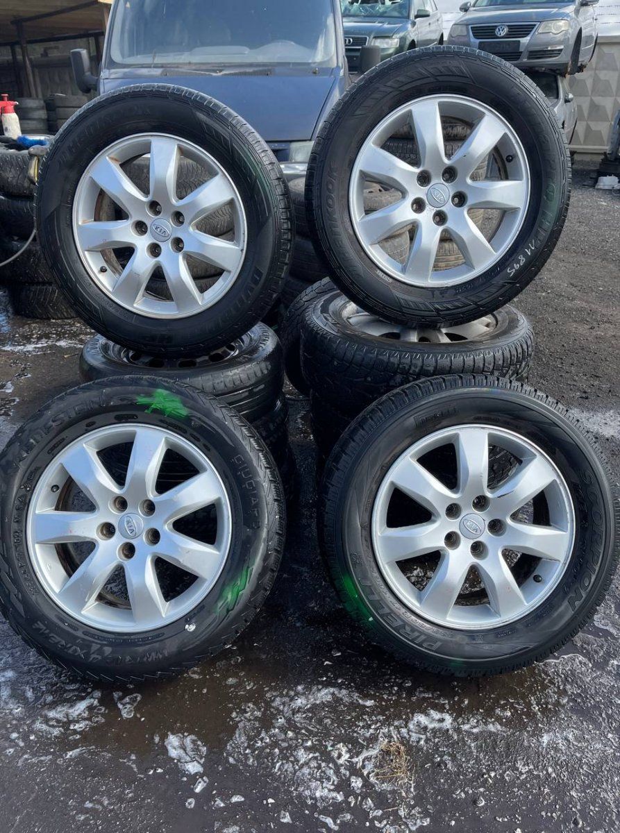 7JX17 ET41 D95.3 5X139.7 Rim set With Tyres 4 pcs KIA SORENTO II (XM) (2009-2015)