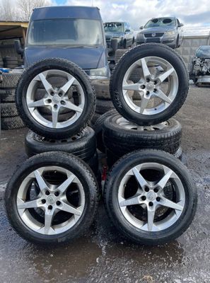 7JX16 ET45 D54.1 5x100 Джанти комплект с гуми 4 бр TOYOTA AVENSIS (T250) (2003-2008)