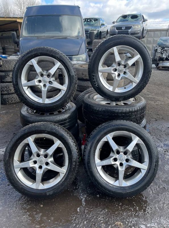 7JX16 ET45 D54.1 5x100 Rim set With Tyres 4 pcs TOYOTA AVENSIS (T250) (2003-2008)