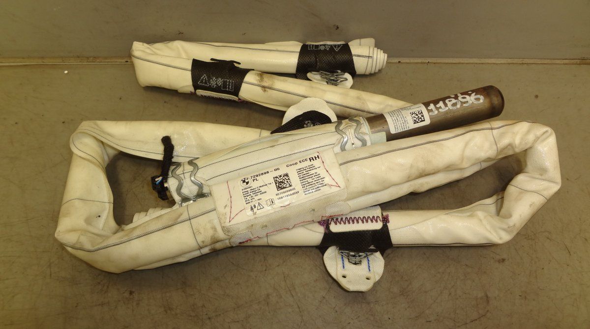 7292898 Head/roof/curtain airbag right BMW 4 (F32, F33, F36, F82, F83) (2013-2020)