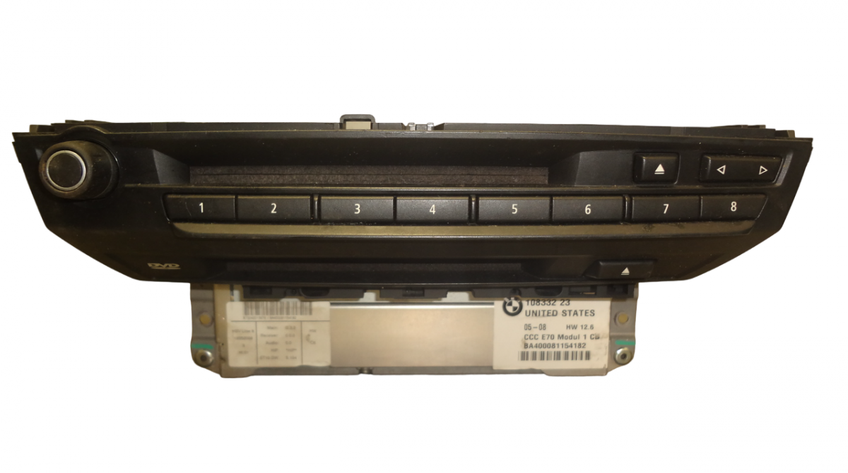 10833223 Radio BMW X5 (E70) (2007-2013)