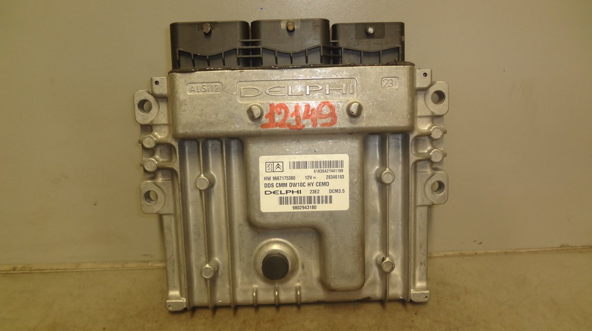 Peugeot 508 Engine Control Unit / module (ECU) 9667175380 Engine Control Unit / module (ECU) P...