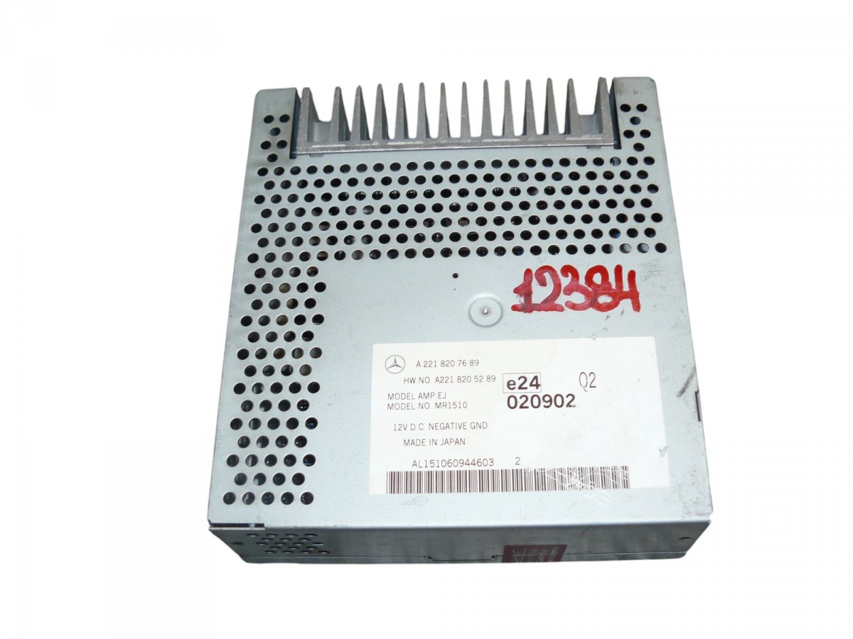 Mercedes-Benz A (W169) Audio amplifier A2218205289 Audio amplifier MERCEDES-BENZ S-CLA...