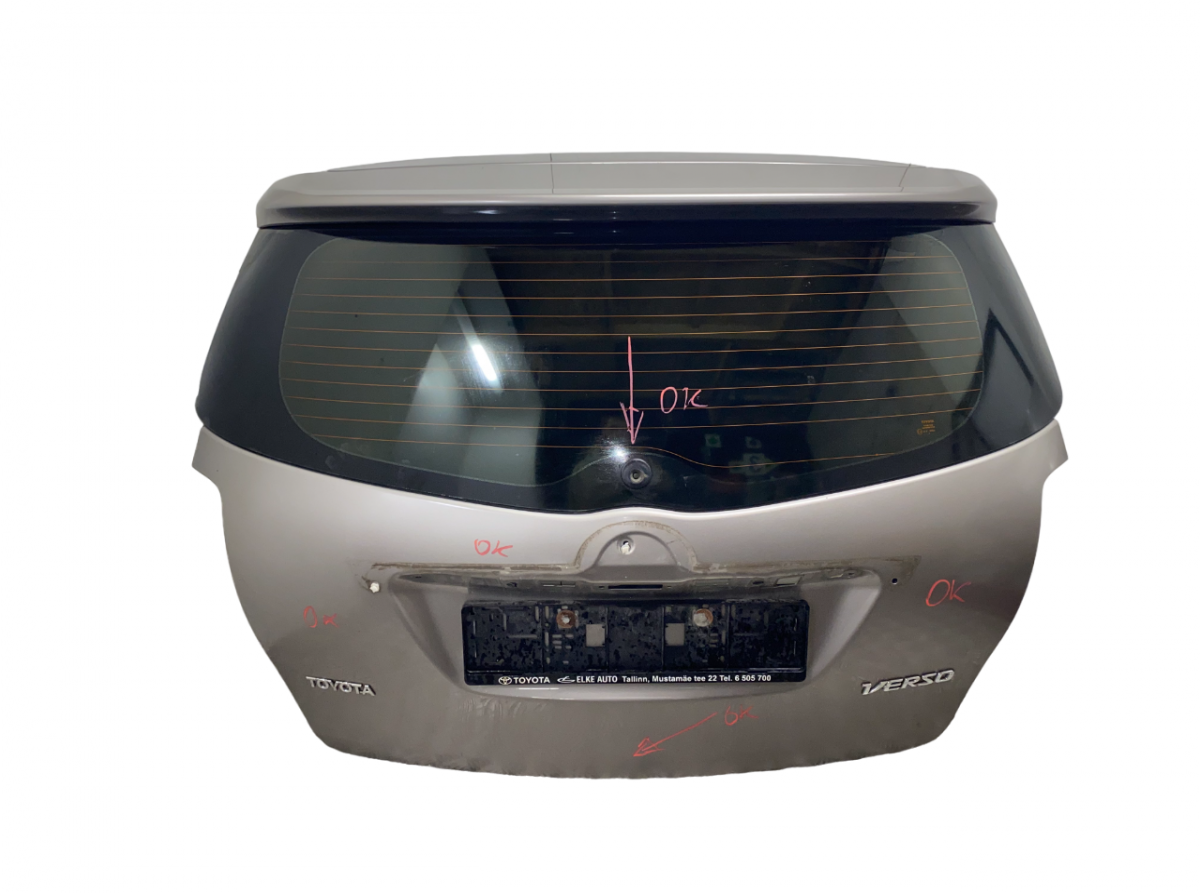 Toyota Verso Bootlid / tailgate 67005-0F040 Bootlid / tailgate TOYOTA VERSO (AR...