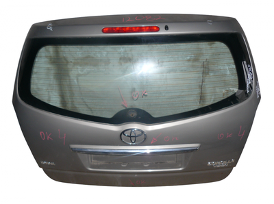 Bootlid / tailgate TOYOTA COROLLA Verso II (AR10) (2004-2009)