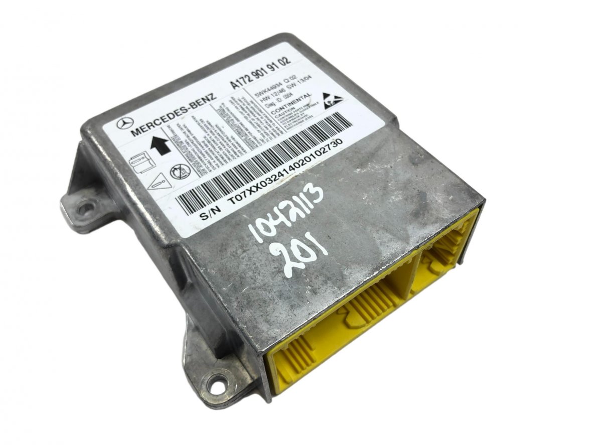Mercedes-Benz SLK (R172) Airbag Control Unit A1729017601 Airbag Control Unit MERCEDES-BENZ S...