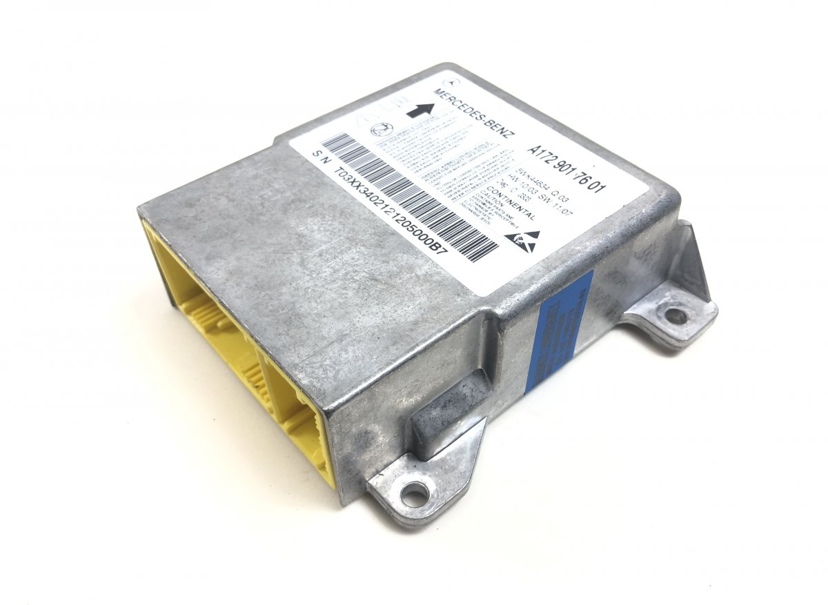 Mercedes-Benz SLK (R172) Airbag Control Unit A1729017601 Airbag Control Unit MERCEDES-BENZ S...