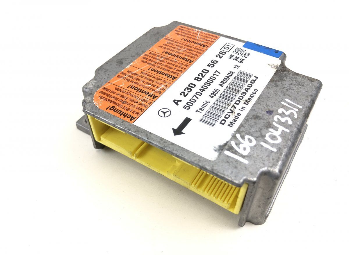 A2308205626 Airbag Control Unit MERCEDES-BENZ SL-CLASS (R230) (2001-2012)