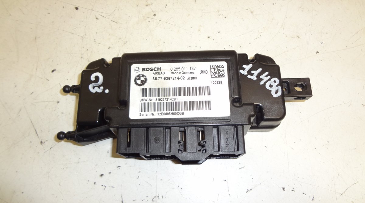 BMW 1 (E81 / E82 / E87 / E88) Airbag Control Unit 0285011137 Airbag Control Unit BMW 1 (F20, F21)...