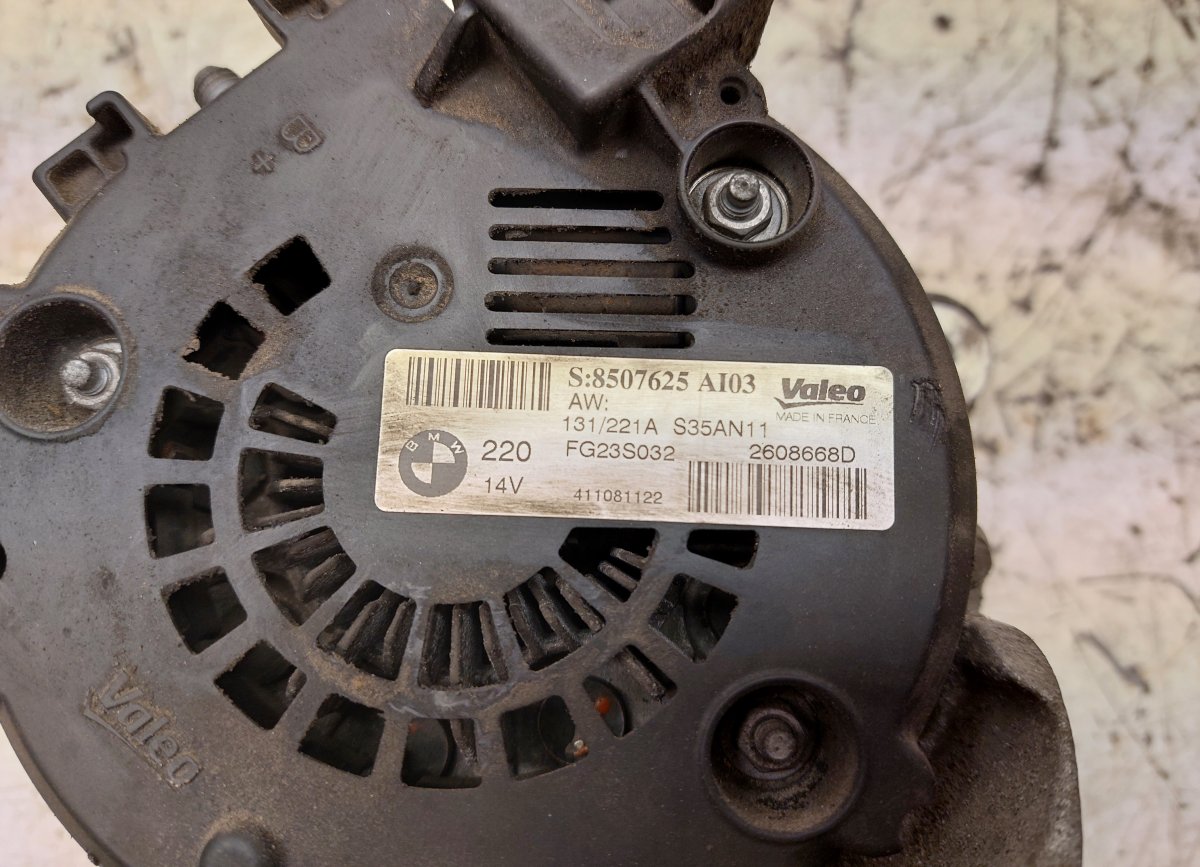 BMW X3 (F25) Alternator Alternator BMW X3 (F25) (2010-2017)

Part codes...