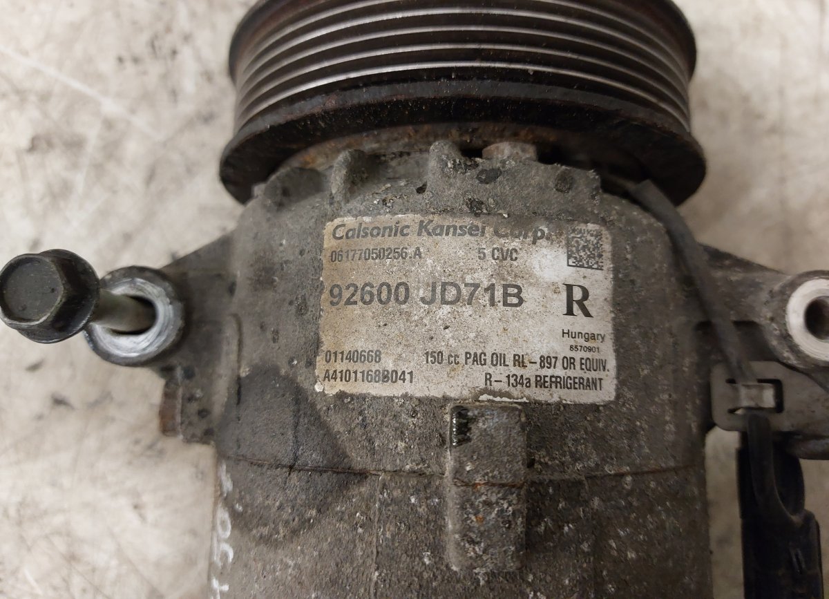 Nissan X-Trail AC / aircon Compressor AC / aircon Compressor NISSAN X-TRAIL II (T31) ...