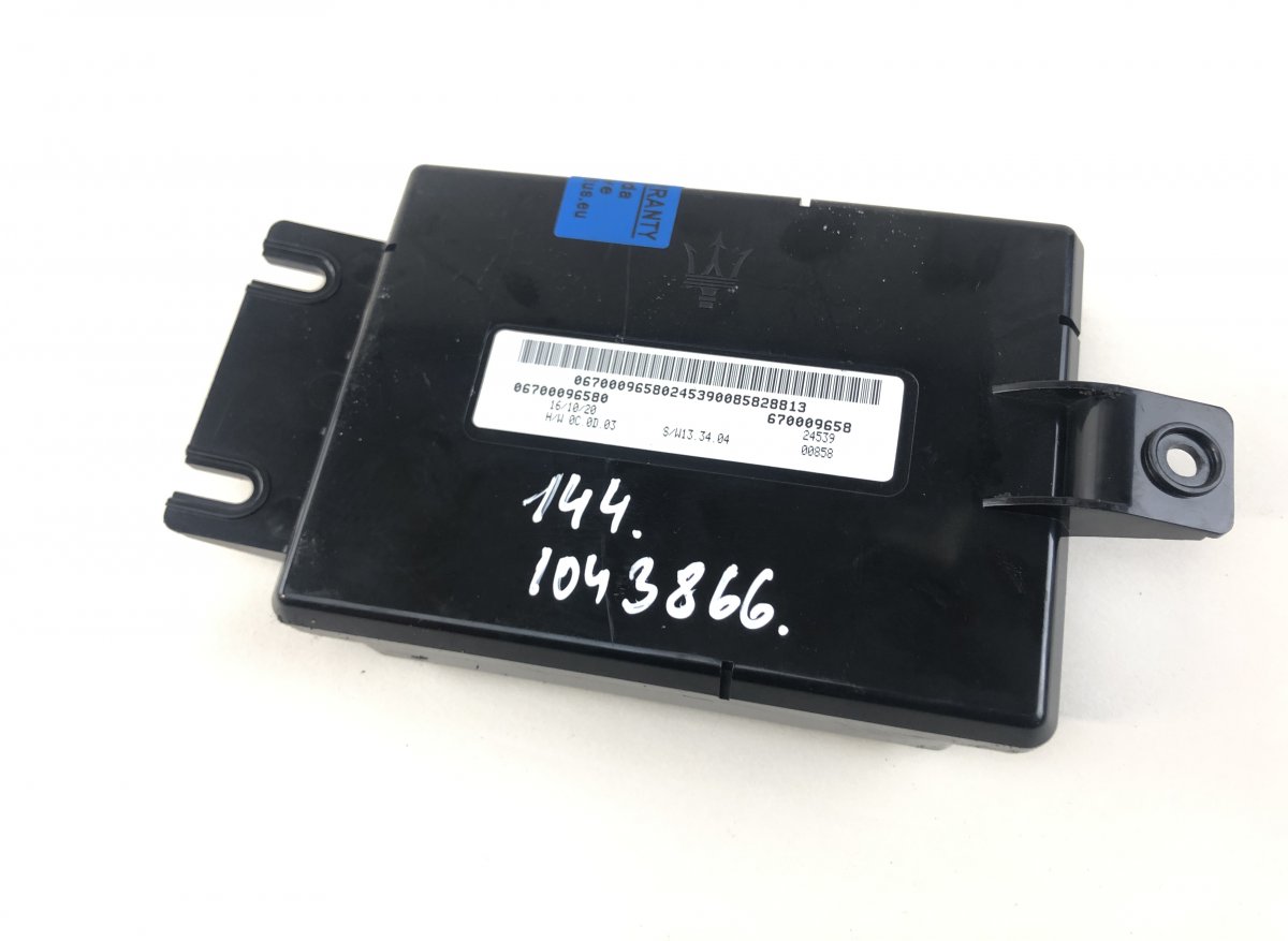 Maserati Ghibli A/C control unit 670009658 A/C control unit MASERATI GHIBLI III ...