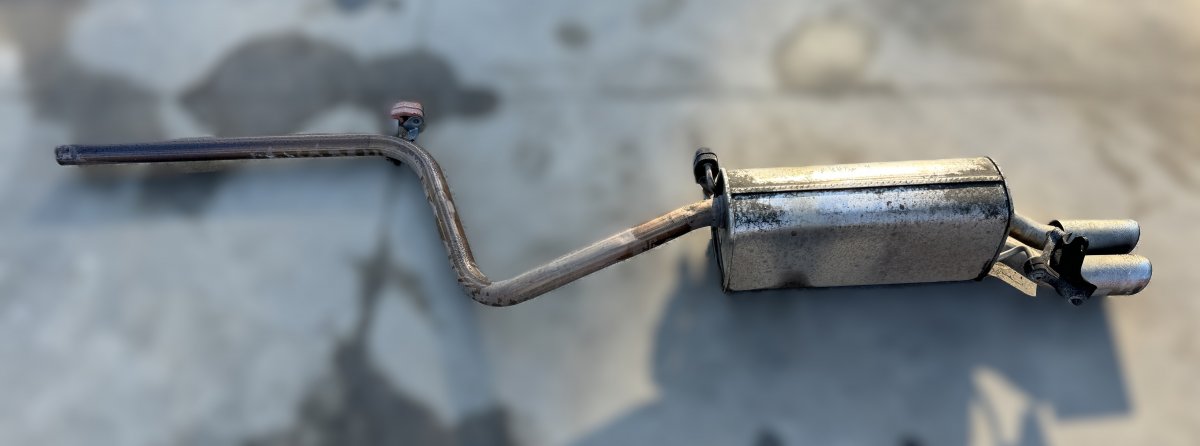 Audi A1 (8X) Exhaust rear silencer (muffler) 6R0253611S Exhaust rear silencer (muffler) AUDI...