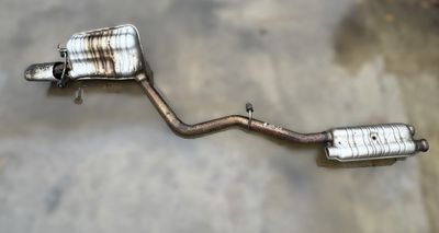 A2124913901 A2124904335 Exhaust rear silencer (muffler) MERCEDES-BENZ E-CLASS (W212) (2009-2016)