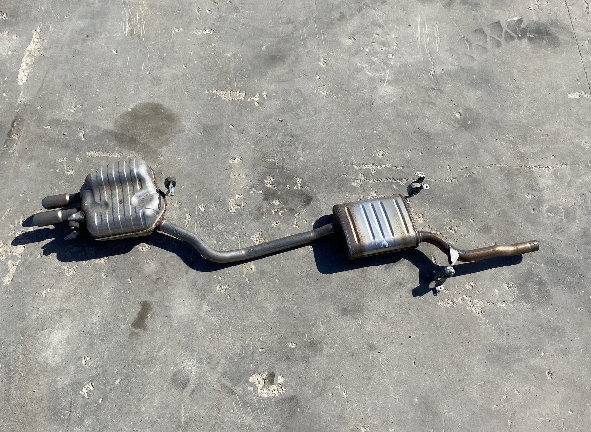 8K0253409BA 8K0253609H Exhaust system complete AUDI A4 / A4 ALLROAD (B8) (2007-2015)