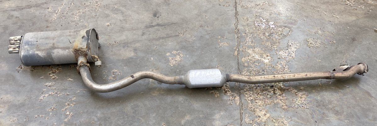 1730HE 1717JP Exhaust system complete PEUGEOT 4007 (GP) (2007-2012)