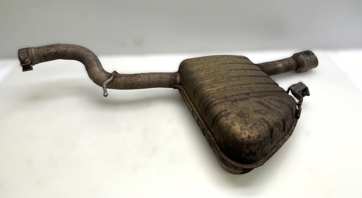 Jaguar XF Exhaust rear silencer (muffler)