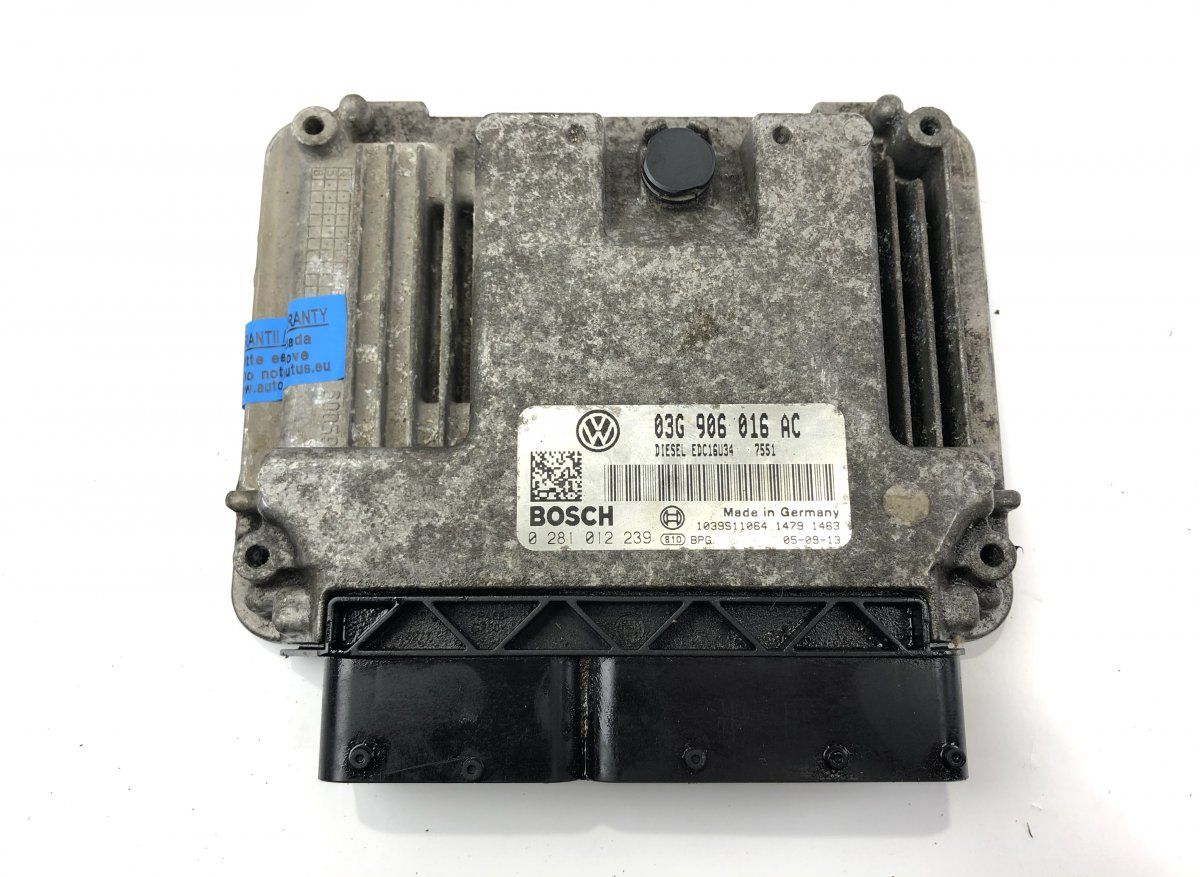0281012239 Engine Control Unit / module (ECU) VW JETTA III (1K2) (2005-2010)