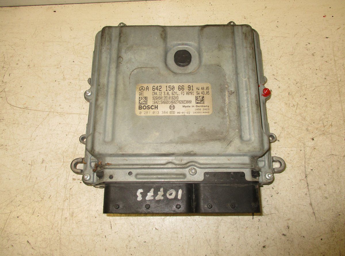 0281013384 Engine Control Unit / module (ECU) MERCEDES-BENZ ML-CLASS (W164) (2005-2011)