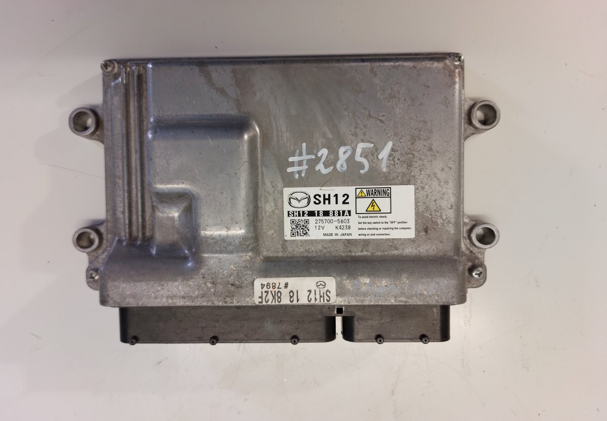 Mazda 3 (BM / BN) Engine Control Unit / module (ECU) SH1218881A 275700-5603 SH12188K2F Engine Contro...