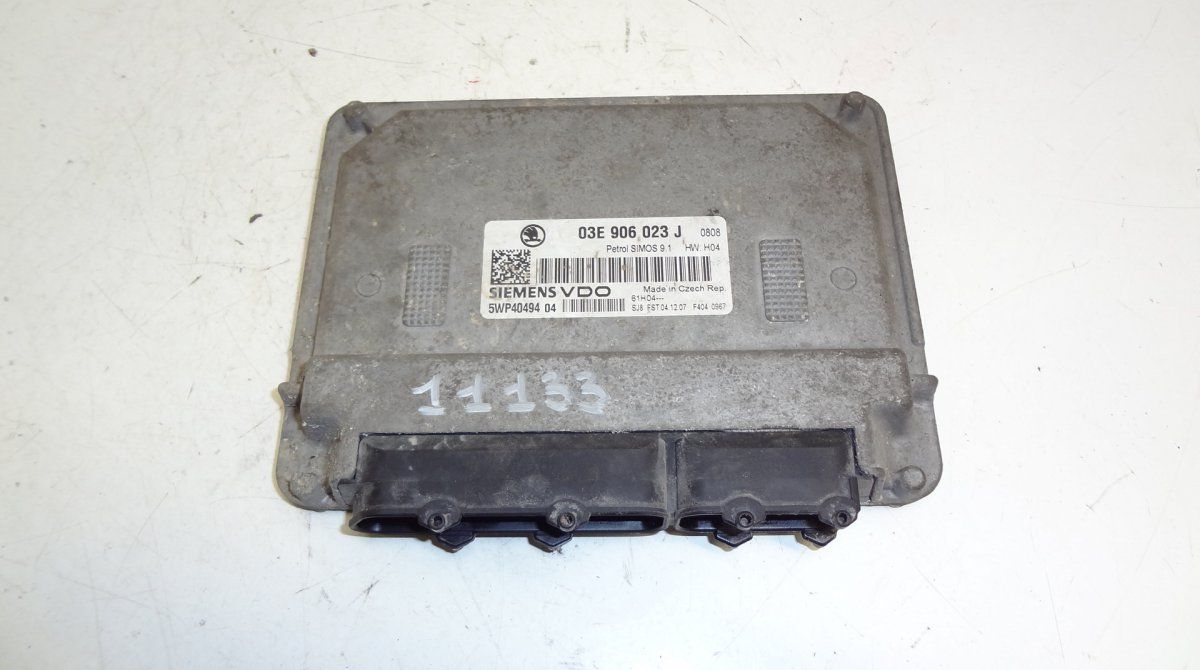 5WP40494 Engine Control Unit / module (ECU) SKODA ROOMSTER / PRAKTIK (5J) (2005-2015)