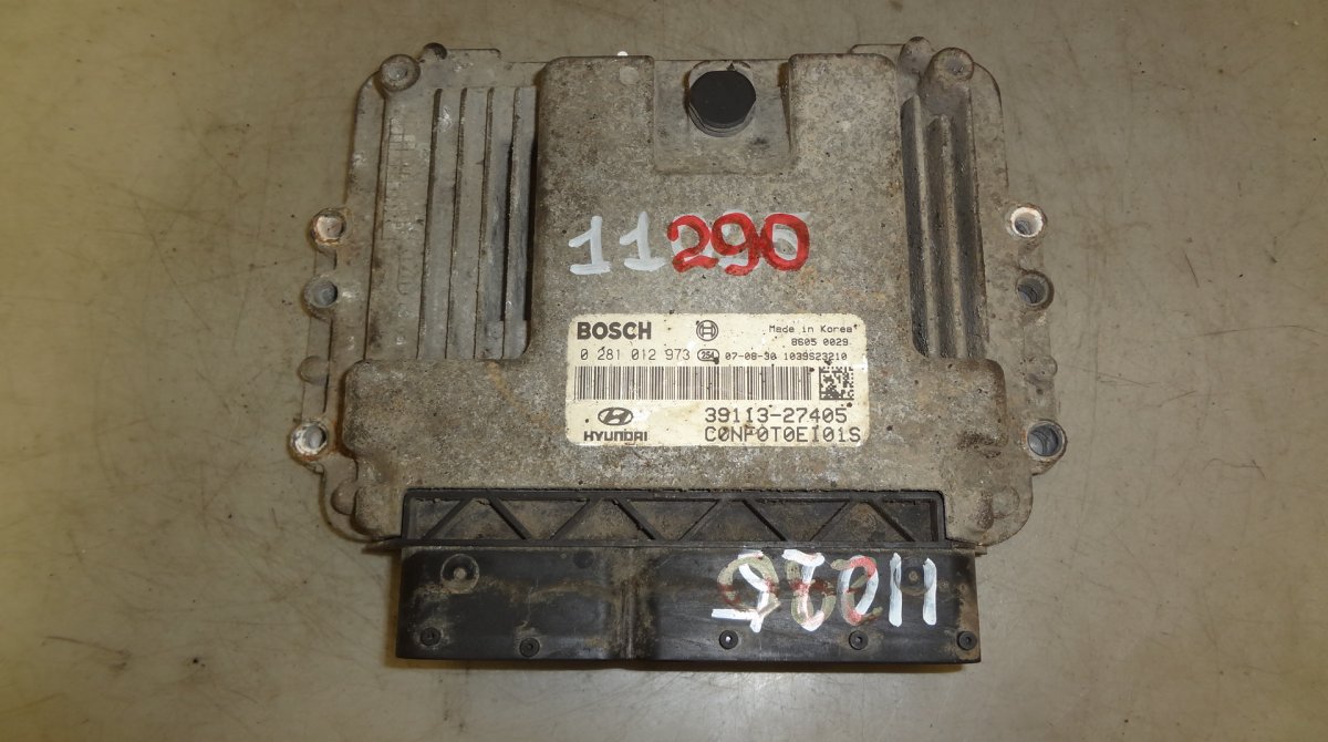 Hyundai Sonata (NF) Engine Control Unit / module (ECU) 0281012973 Engine Control Unit / module (ECU) H...