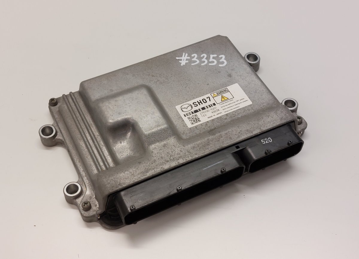 Mazda 6 (GH) Engine Control Unit / module (ECU) SH0718881E 275700-5201 KD45675U0 Engine Control...