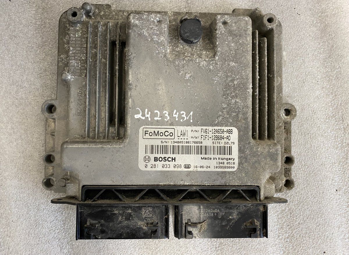 0281033098 0281033068 Engine Control Unit / module (ECU) FORD TRANSIT / TOURNEO CONNECT II (2013-2022)