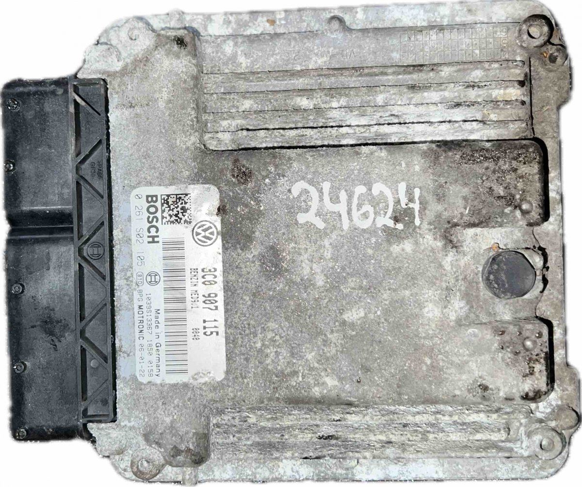 0261S02105 3C0907115Q Engine Control Unit / module (ECU) VW PASSAT B6 (3C) (2005-2010)