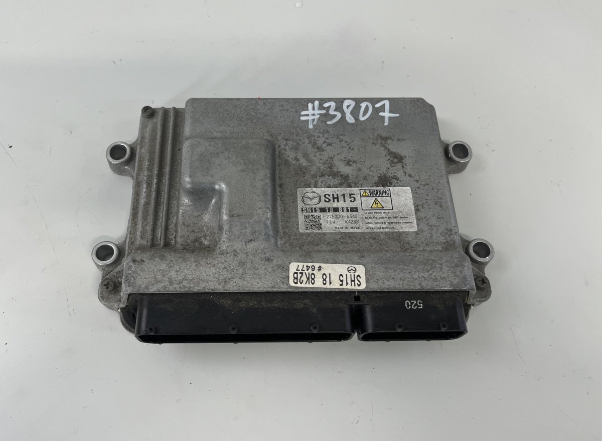Mazda 3 (BM / BN) Engine Control Unit / module (ECU) SH1518881 275700-6340 Engine Control Unit / mod...