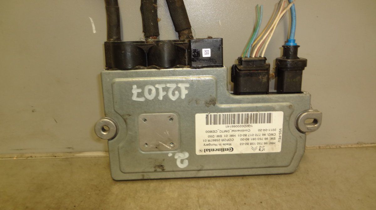 A2C53378885-01 Engine Control Unit / module (ECU) PEUGEOT 508 I (W23) (2010-2018)