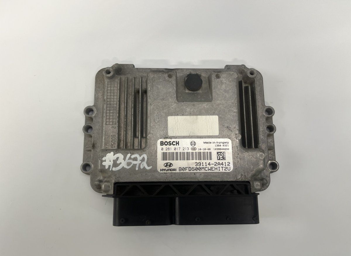 39114-2A412 391142A412 0281017213 Engine Control Unit / module (ECU) HYUNDAI i30 I (FD) (2007-2012)