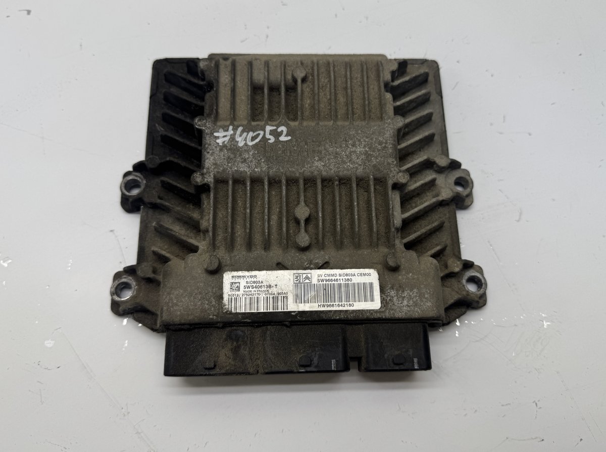 Fiat Scudo Engine Control Unit / module (ECU) 9664611380 9661642180 5WS40613B Engine Control ...