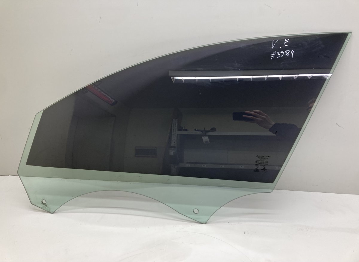 Jaguar XF Door window glass front left