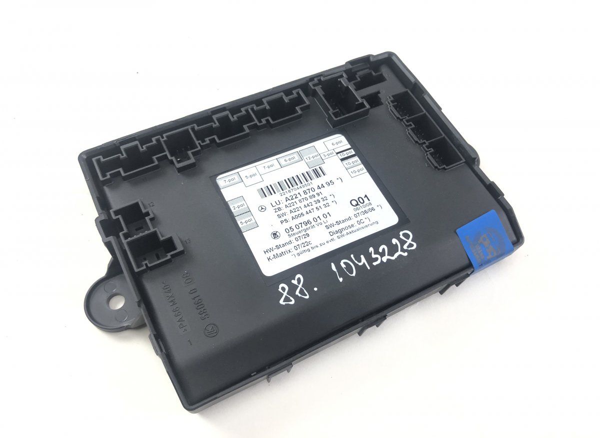 0507931402 0507931402Q02 0507950402 Door control unit front left MERCEDES-BENZ S-CLASS (W221) (2005-2013)