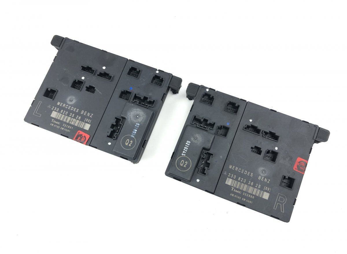 2308203526 2308203626 Door control unit front left MERCEDES-BENZ SL-CLASS (R230) (2001-2012)