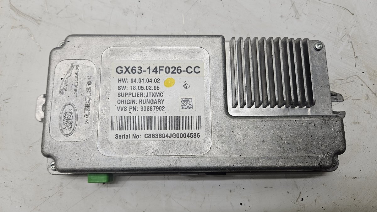 Jaguar XF Camera control unit