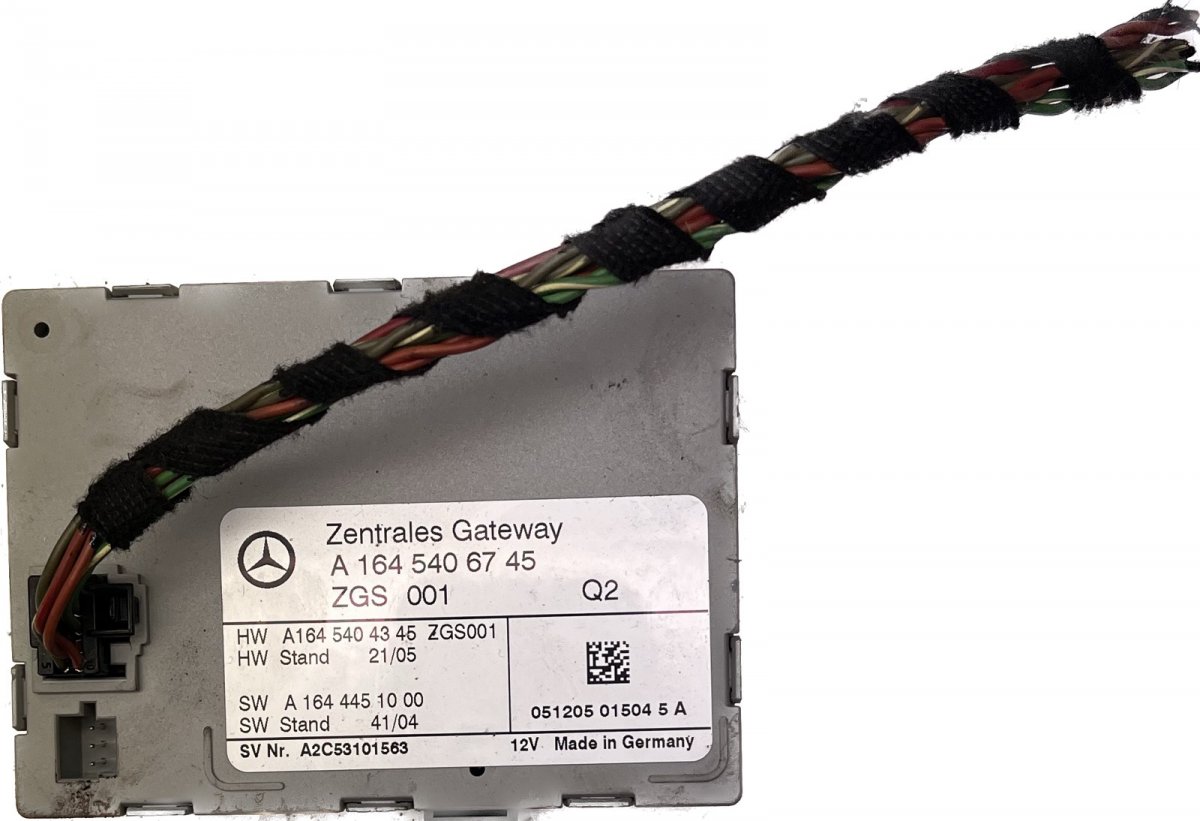 Mercedes-Benz A (W169) Central gateway module Central gateway module MERCEDES-BENZ ML-CLASS (...